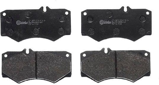 Brake pads front, Top Quality P50134 - image 2