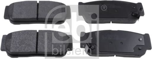 Brake Pad Set, disc brake 170851