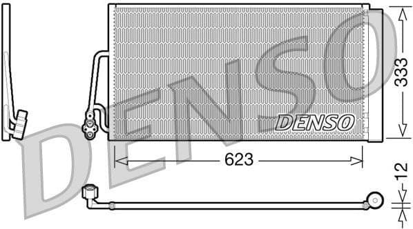 Condenser, air conditioning DCN05102