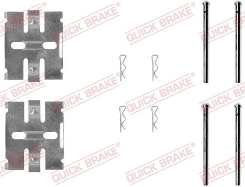 Accessory Kit, disc brake pad 109-0932