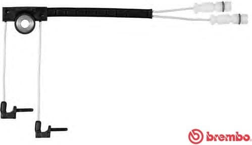 Warning Contact, brake pad wear PRIME LINE A00281