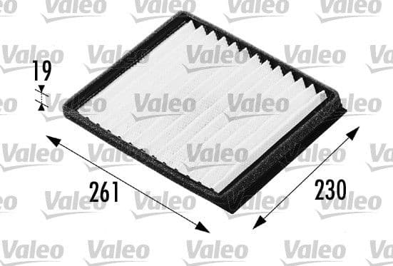 Filter, cabin air VALEO ESSENTIAL 698177