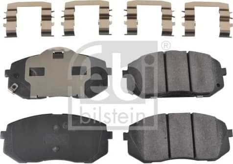 Brake Pad Set, disc brake 116333