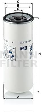 Fuel Filter WDK11102/4