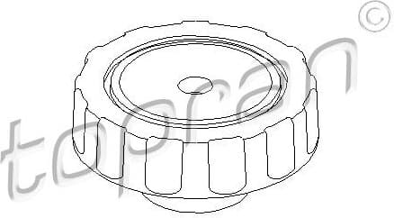 Turning Knob, seat back adjustment 102 924