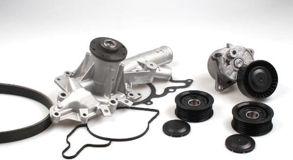 Water Pump + V-ribbed Belt Kit PK01390