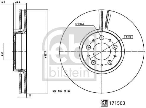 Brake Disc 171503