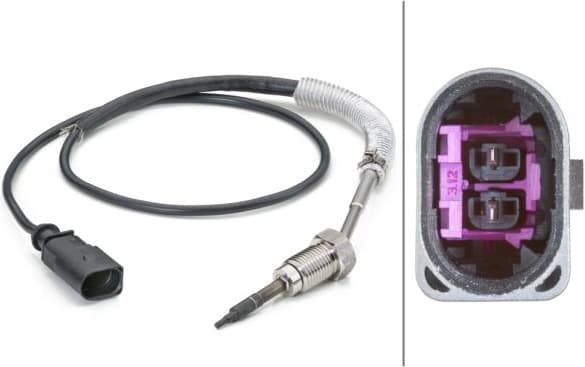 Sensor, exhaust gas temperature 6PT 014 494-261