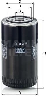 Oil Filter W950/44