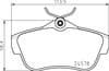 Brake Pad Set, disc brake PRIME LINE P23189