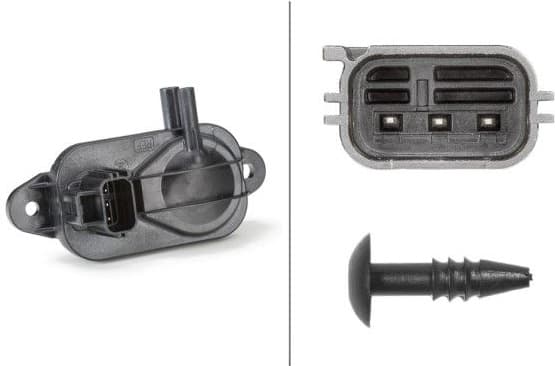 Sensor, exhaust pressure 6PP 009 409-271