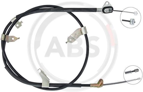 Cable Pull, parking brake K16074
