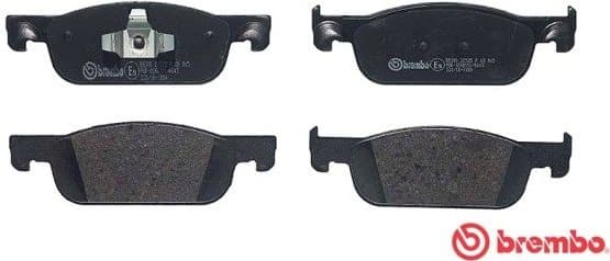 Brake pads front, Top Quality P68065 - image 2