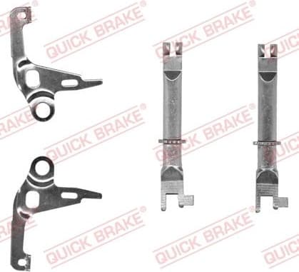 Adjuster Set, drum brake 108 53 002