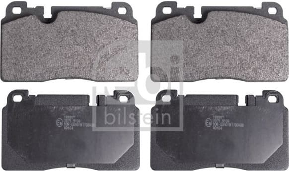 Brake Pad Set, disc brake 16939