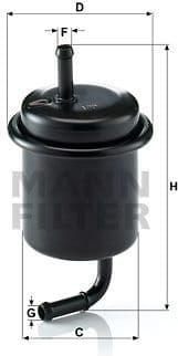 Fuel Filter WK614/47