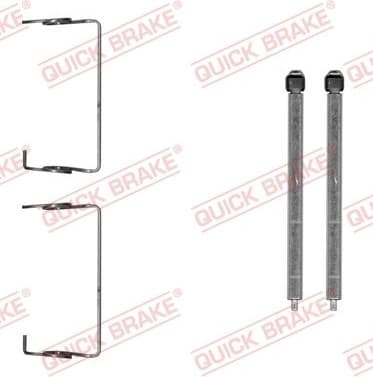 Accessory Kit, disc brake pad 109-0071