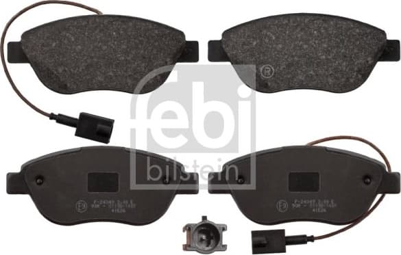 Brake Pad Set, disc brake 116057