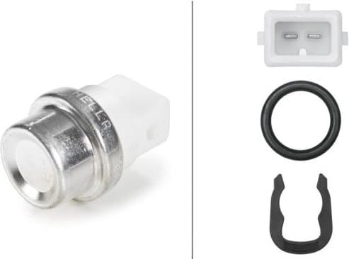 Sensor, coolant temperature 6PT 009 107-601