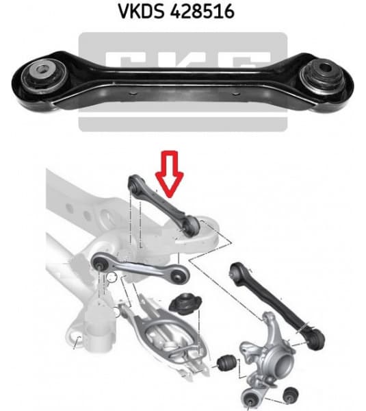 Arm rear suspension VKDS 428516