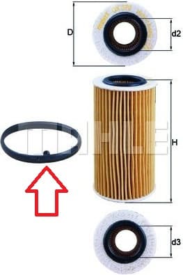 Filter oil OX370D1