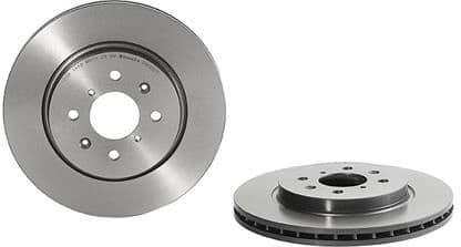 Brake Disc PRIME LINE - UV Coated 09.D252.11 - image 2