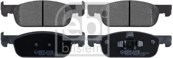 Brake Pad Set, disc brake 16975