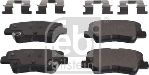 Brake Pad Set, disc brake 116289