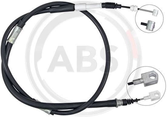 Cable Pull, parking brake K16409