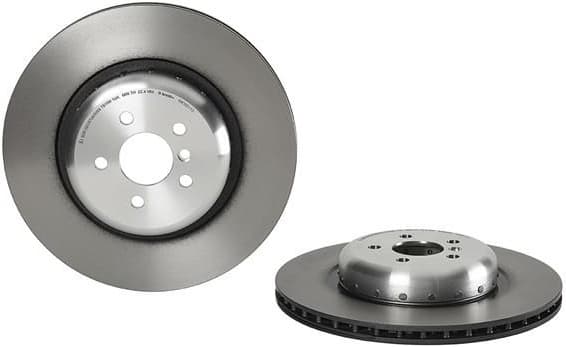 Brake disc, 1pcs REAR, Top Quality 09.D901.13 - image 2