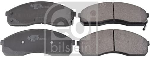 Brake Pad Set, disc brake 116314