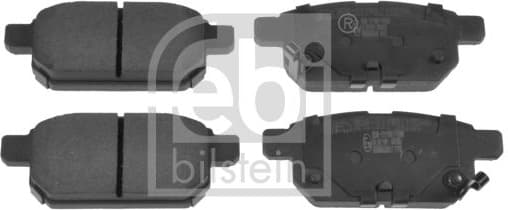 Brake Pad Set, disc brake 116313