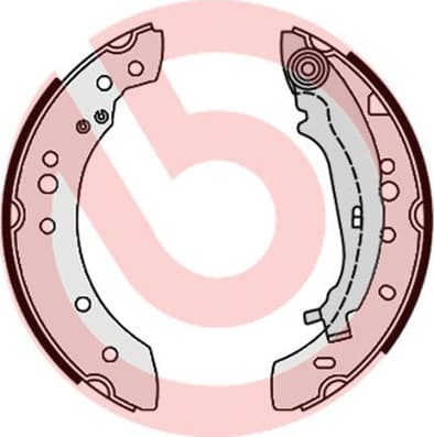 Brake Shoe Set ESSENTIAL LINE S54521