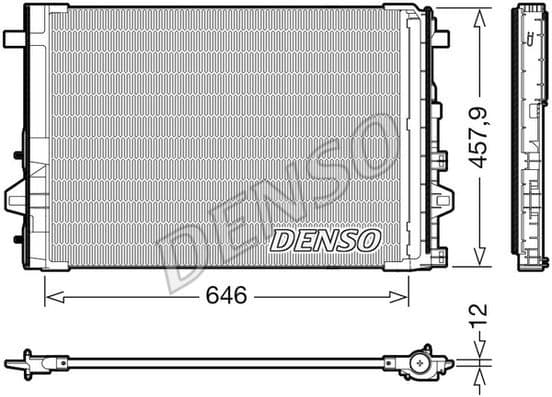 Condenser, air conditioning DCN17059
