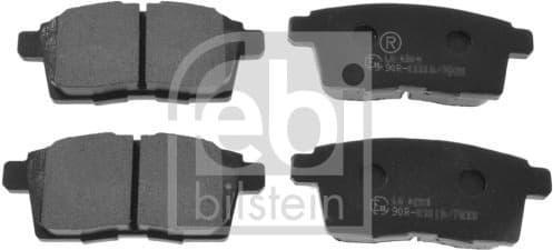 Brake Pad Set, disc brake 116370