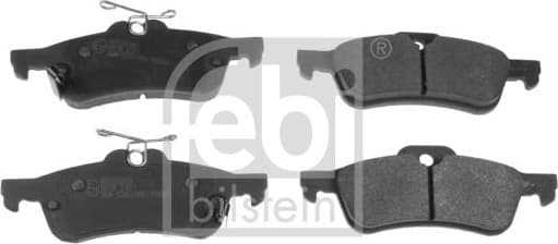 Brake Pad Set, disc brake 116283