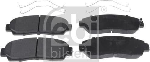 Brake Pad Set, disc brake 116316