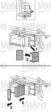 Filter, cabin air CLIMFILTER COMFORT 716039