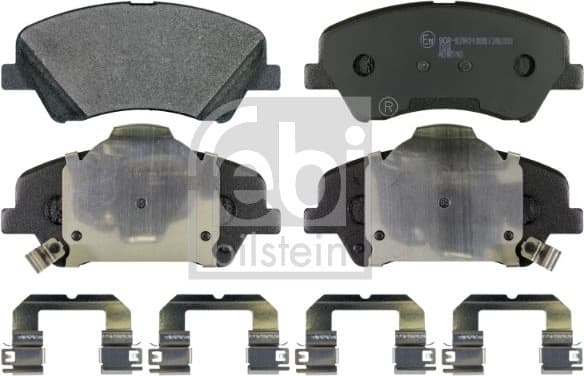 Brake Pad Set, disc brake 170635