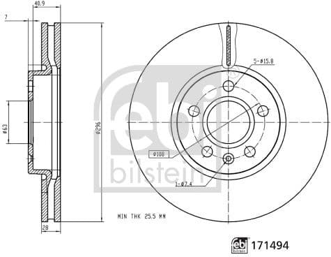 Brake Disc 171494