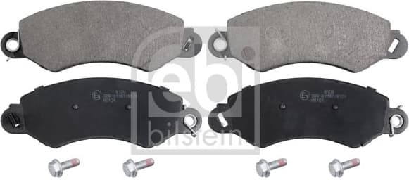 Brake Pad Set, disc brake 16966