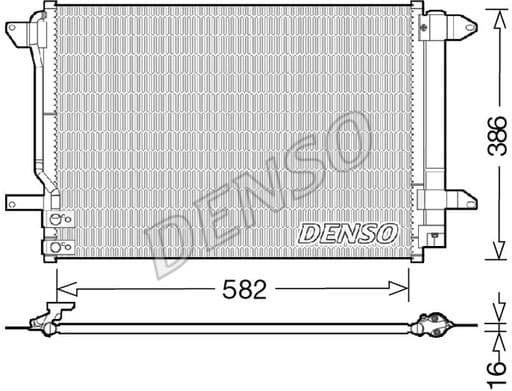 Condenser, air conditioning DCN32027