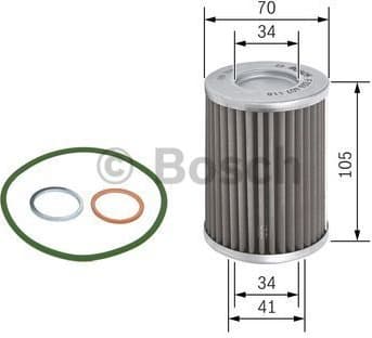 Hydraulic Filter, automatic transmission F026407118