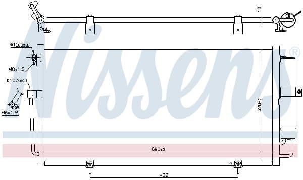 Condenser, air conditioning 941145