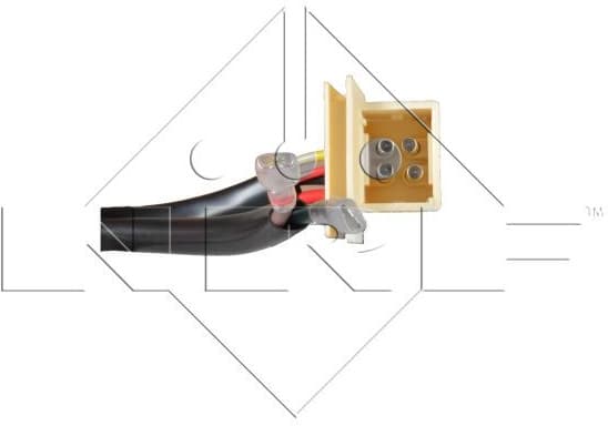 Resistor, interior blower 342024