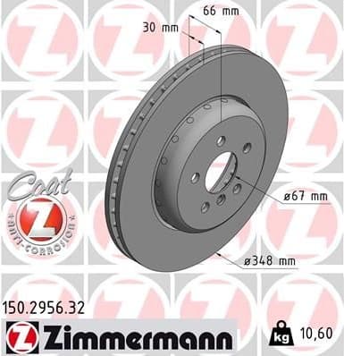 Brake Disc FORMULA F 150.2956.32