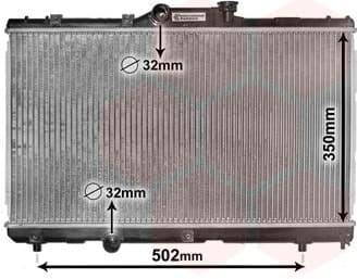 Radiator, engine cooling 53002147