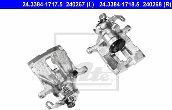 Brake Caliper 24.3384-1718.5