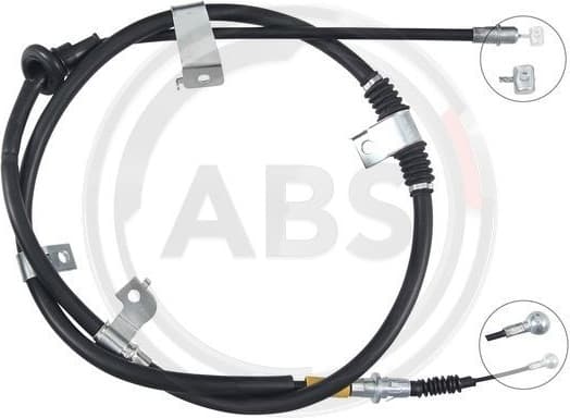 Cable Pull, parking brake K17636