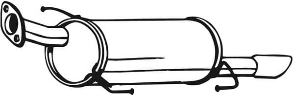 Rear Muffler 145-291